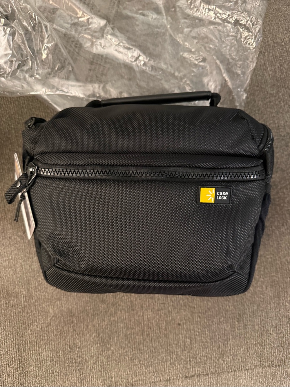 Black Compact Camera Bag
